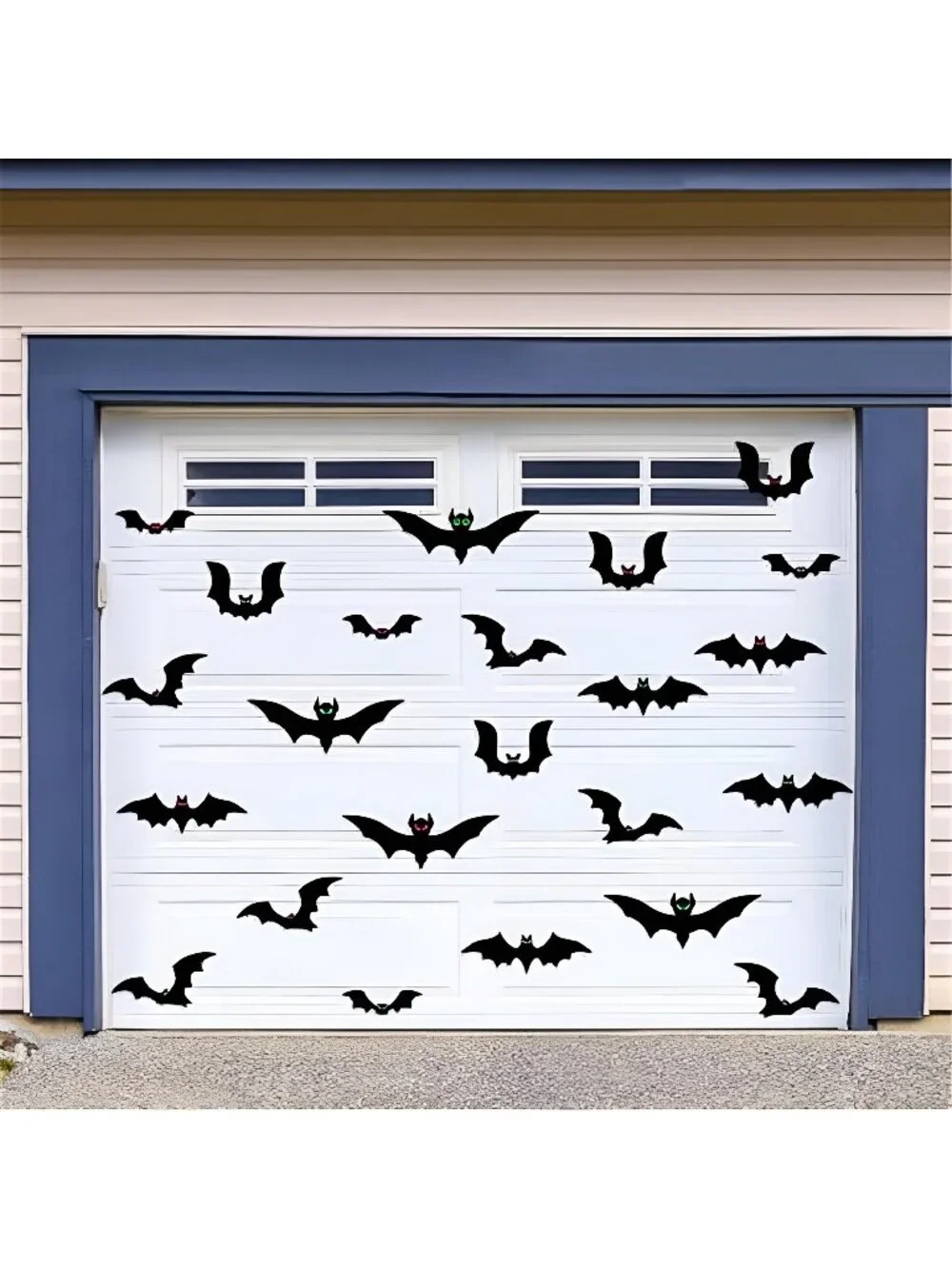 Magnetic Bats Halloween Garage Door Decorations, 23 PCS